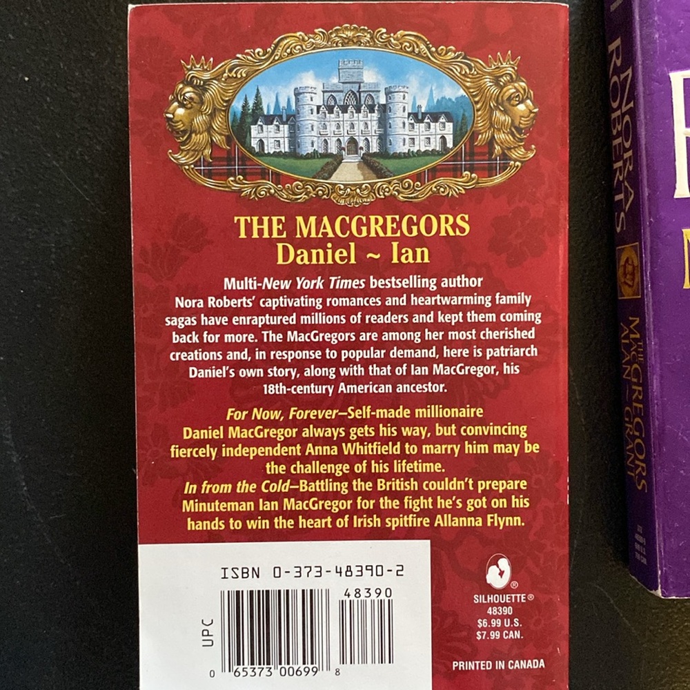 Nora Roberts 3 Book Bundle The MacGregors - Picture 10 of 14